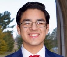 Spring 2020 Student Assembly candidate Carlo Castillo