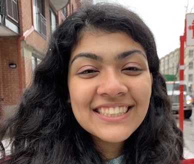Spring 2020 Student Assembly candidate Sonu Kapoor